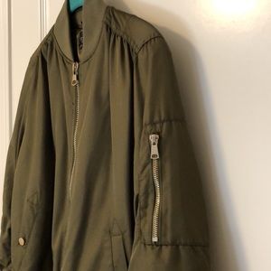 NWOT topshop petite bomber jacket